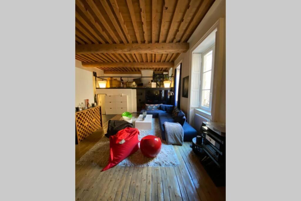 Esprit Loft Design Hyper Centre Lyon 1Er Apartment Bagian luar foto